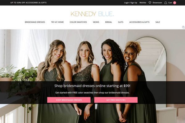 Kennedy Blue Shopify Store Screenshot